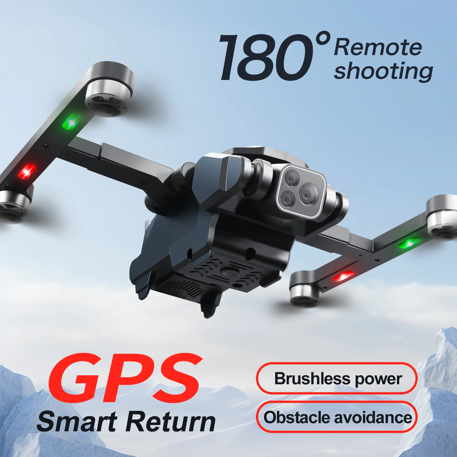 Drone Camera Professional - S188 Professional 8K GPS Drone with