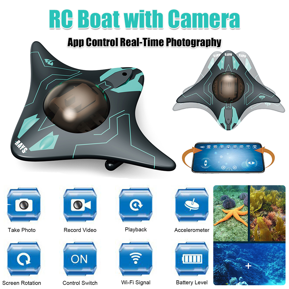 RC Boat with Camera App Contro - Drone Camera Waterproof avis et prix