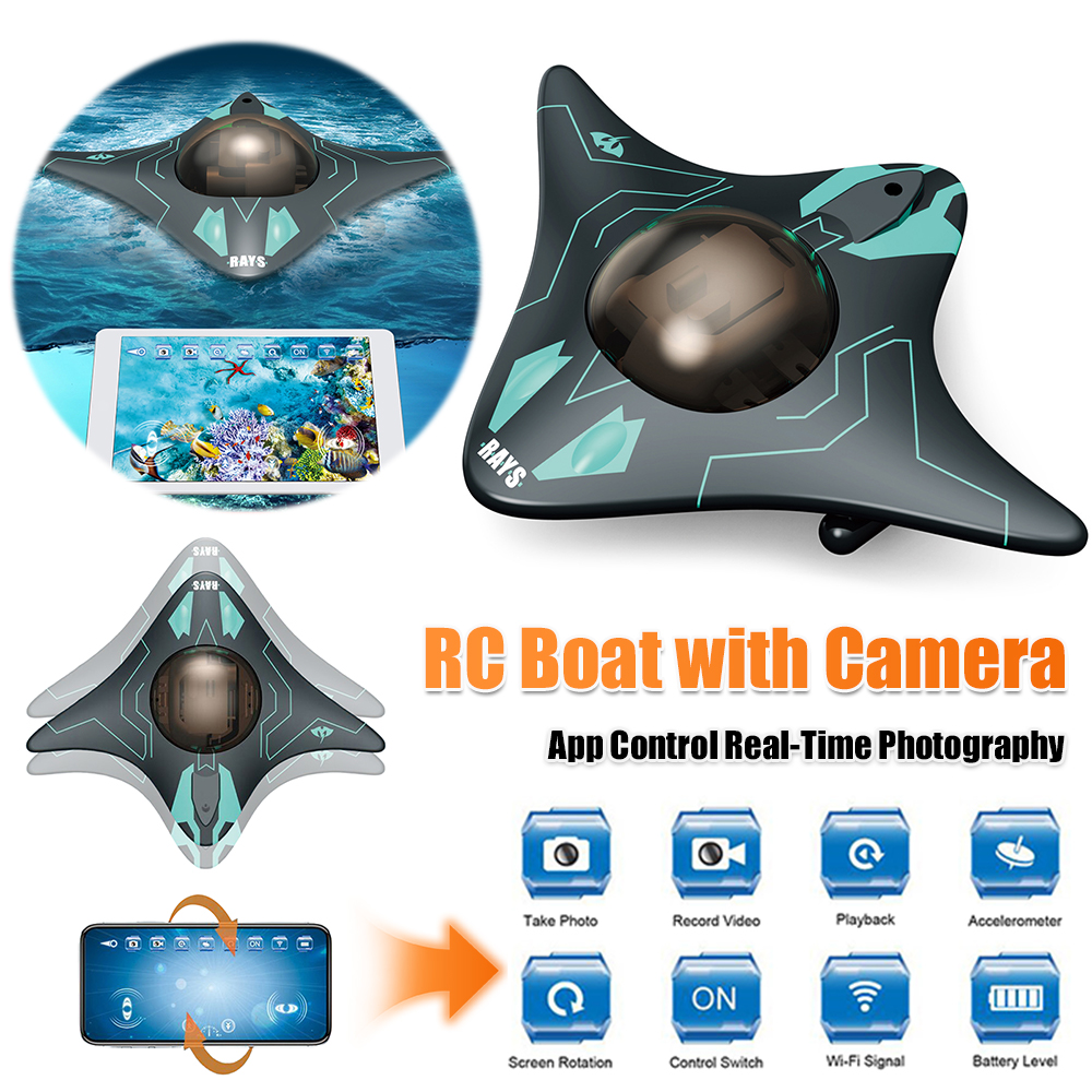RC Boat with Camera App Contro - Drone Camera Waterproof avis et prix