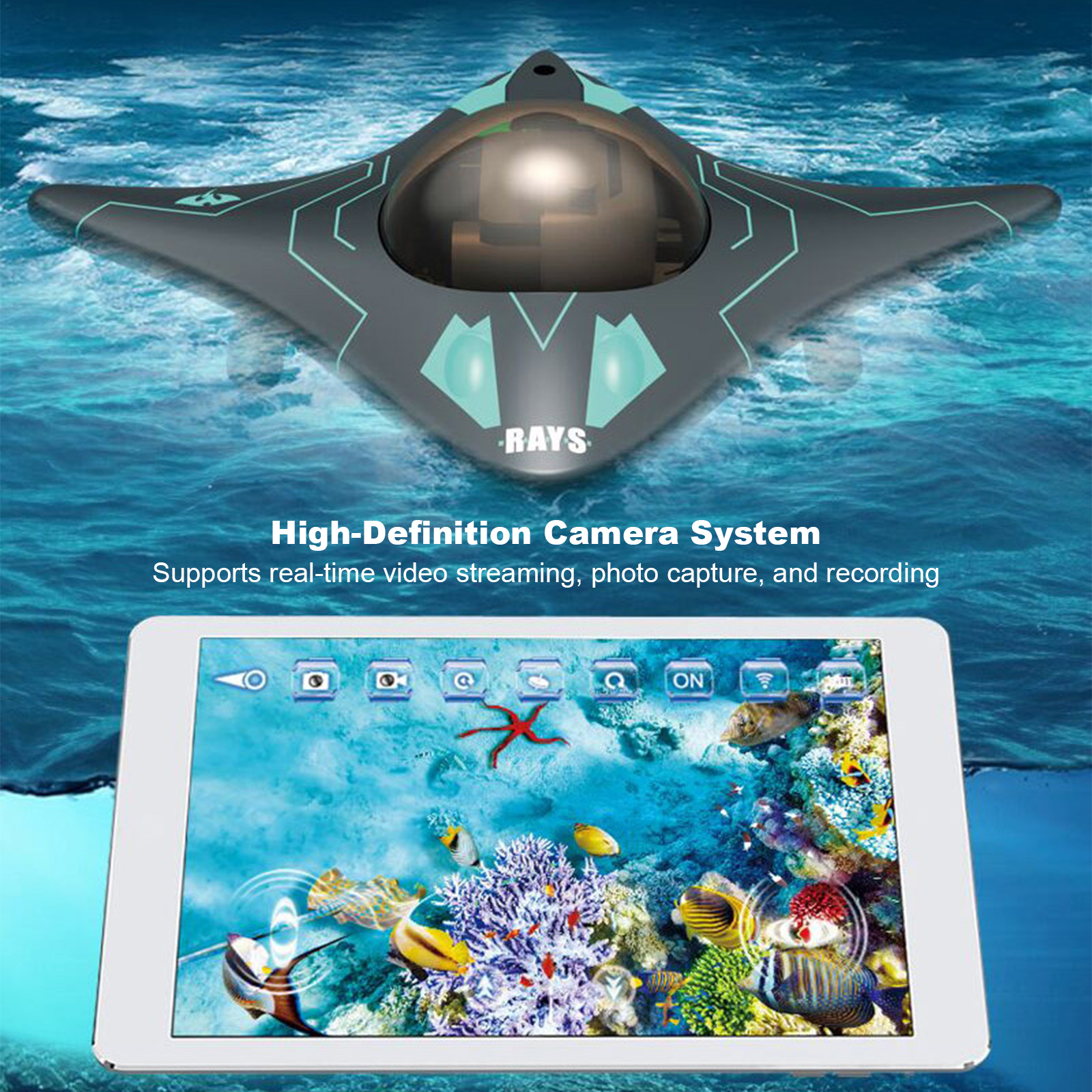 RC Boat with Camera App Contro - Drone Camera Waterproof avis et prix