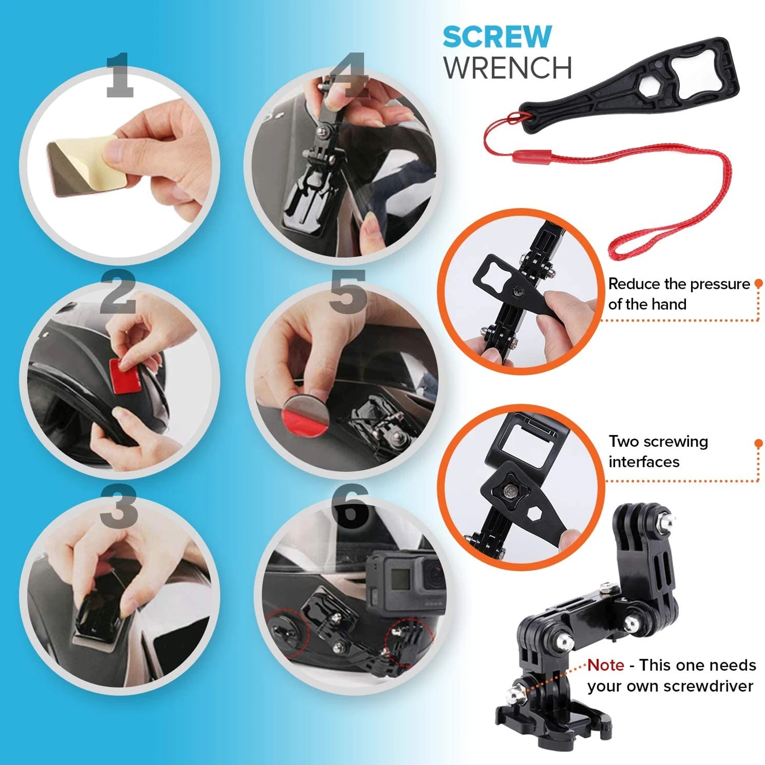 For Gopro Hero Accessories Adh - Drone Camera Action avis et prix