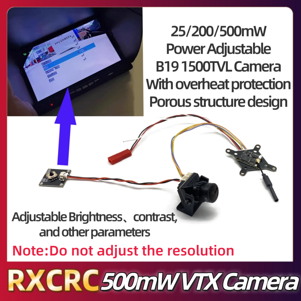 RXCRC FPV 5.8G Module 48CH 500 - Drone Camera Lens avis et prix