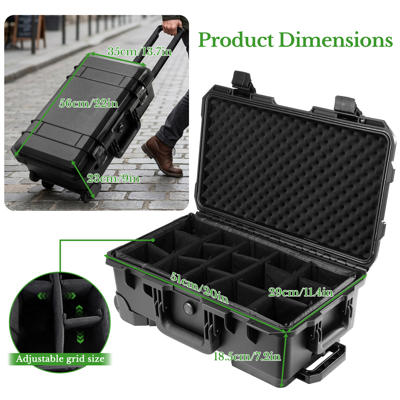 Professional Large Hard Rollin - Drone Camera Waterproof avis et prix