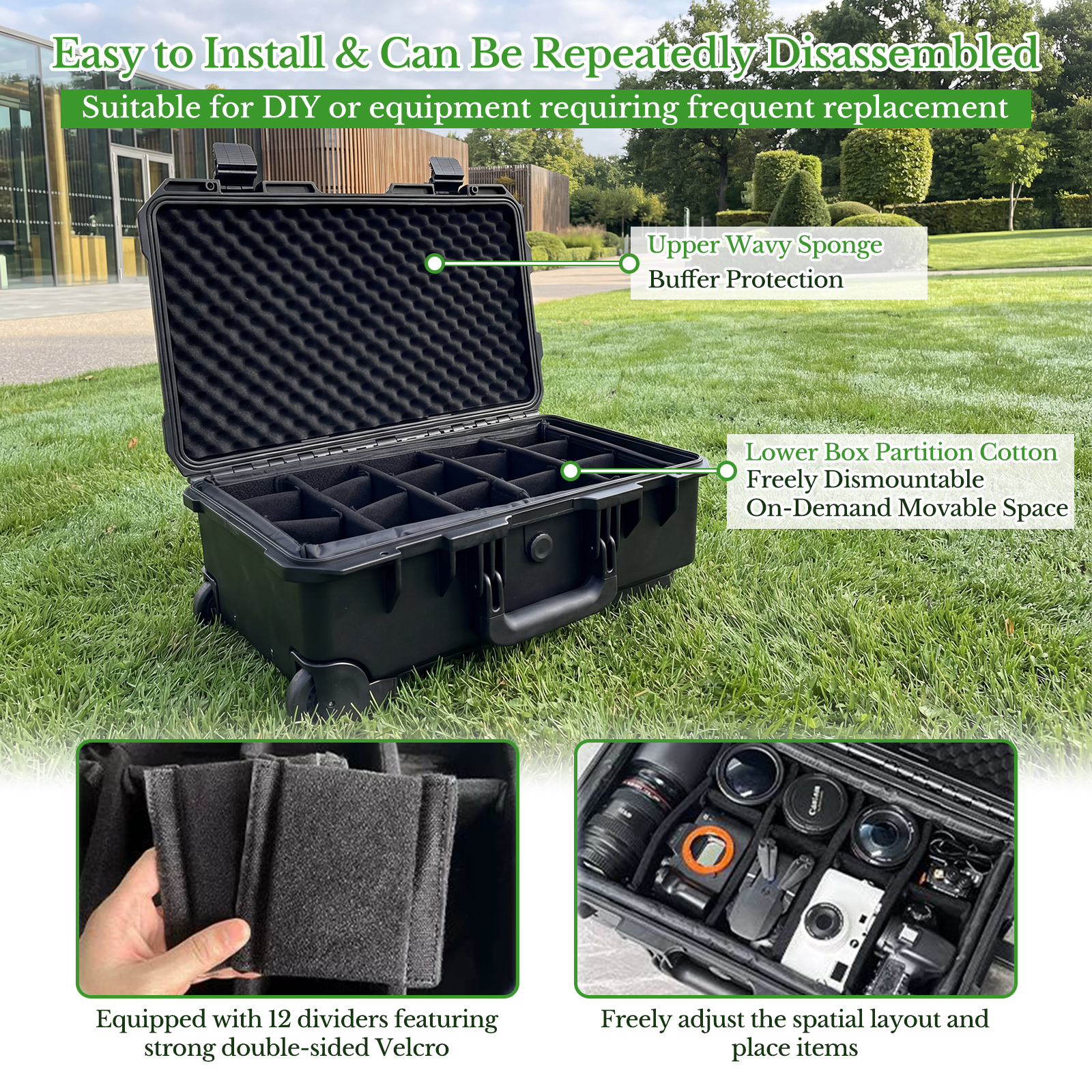 Professional Large Hard Rollin - Drone Camera Waterproof avis et prix