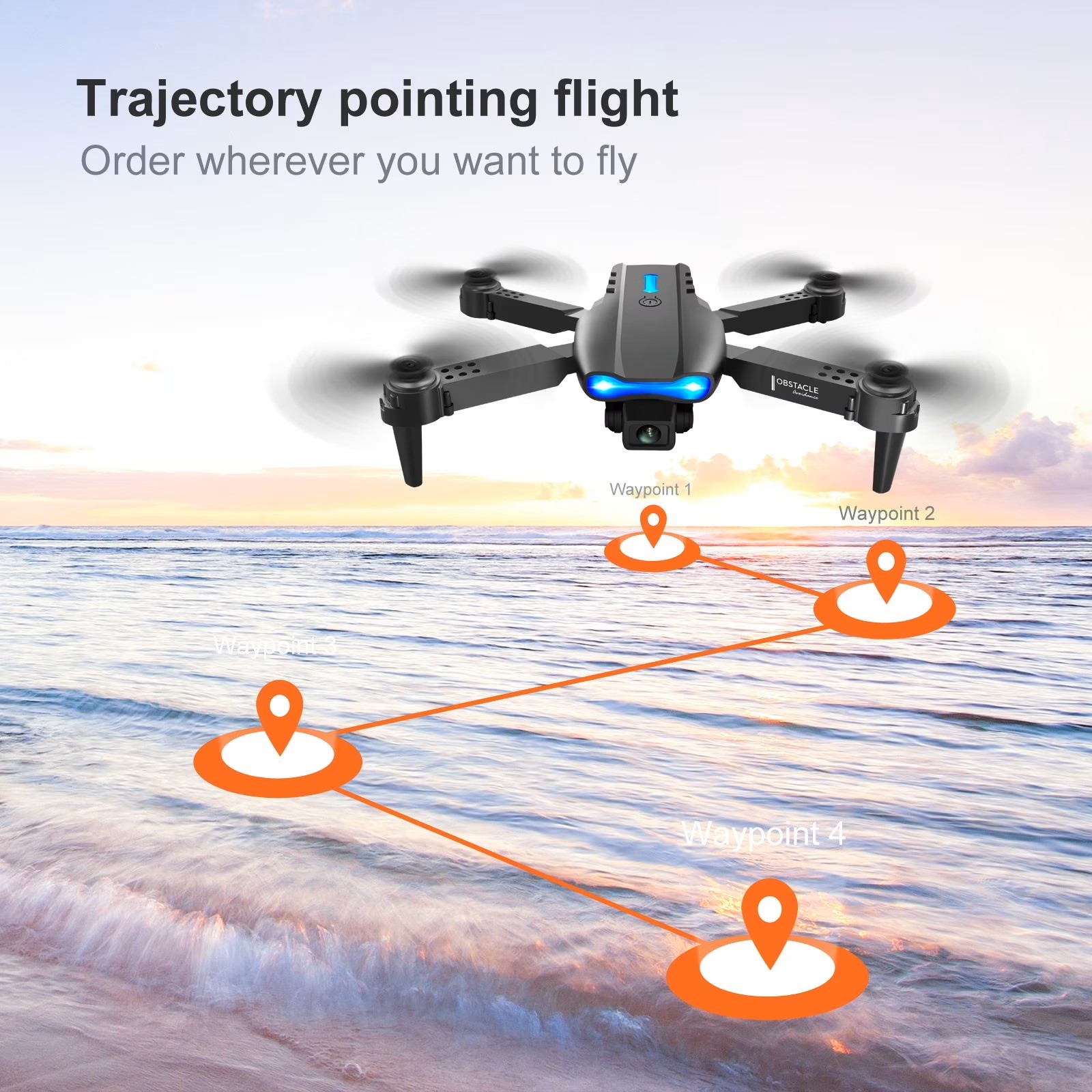 The 2026 upgraded E88 PRO MAX  - Drone Camera Night Vision avis et prix