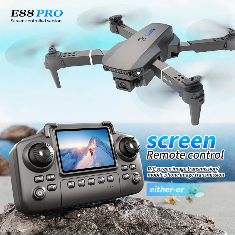 Professional E88 PRO Drone wit - Drone Camera Professional avis et prix