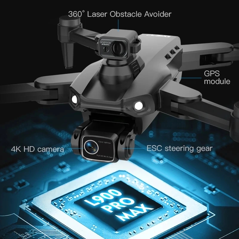 L900 Pro MAX GPS Drone 4K Prof - Drone Camera Night Vision avis et prix