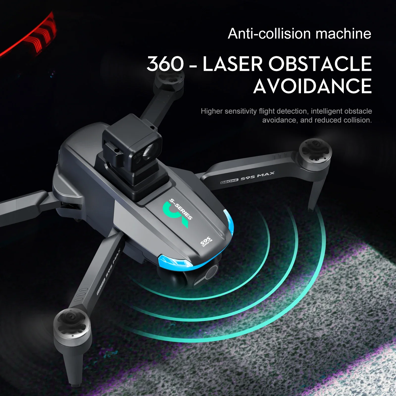 NEW S9S MAX MINI Drone 4K 2-Ax - Drone Camera Night Vision avis et prix
