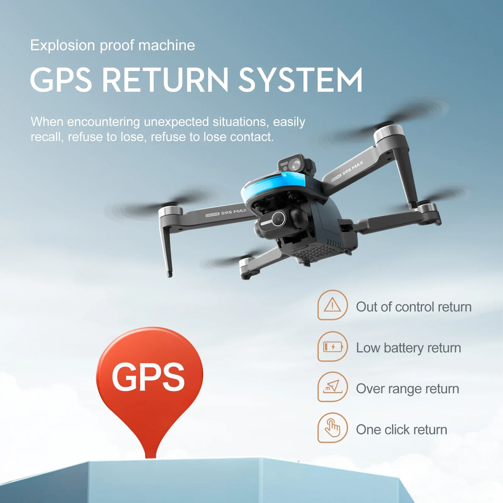 NEW S9S MAX MINI Drone 4K 2-Ax - Drone Camera Night Vision avis et prix