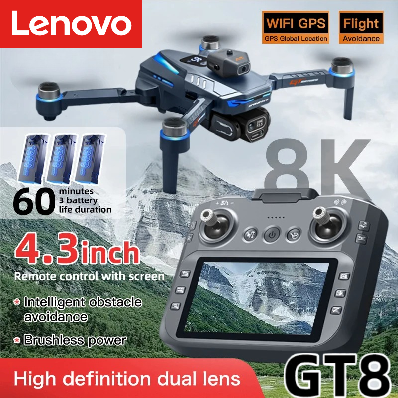 Lenovo GT8 Drone 8K Profession - Drone Camera Thermal avis et prix