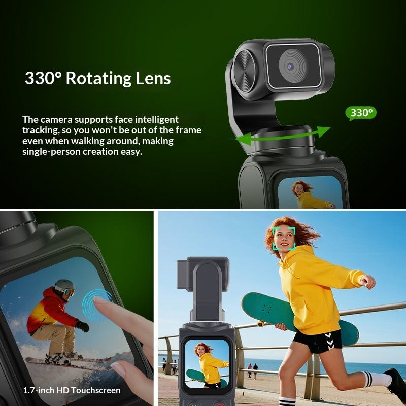 4K Ultra One-tap WiFi Pocket G - Drone Camera Stabilized avis et prix