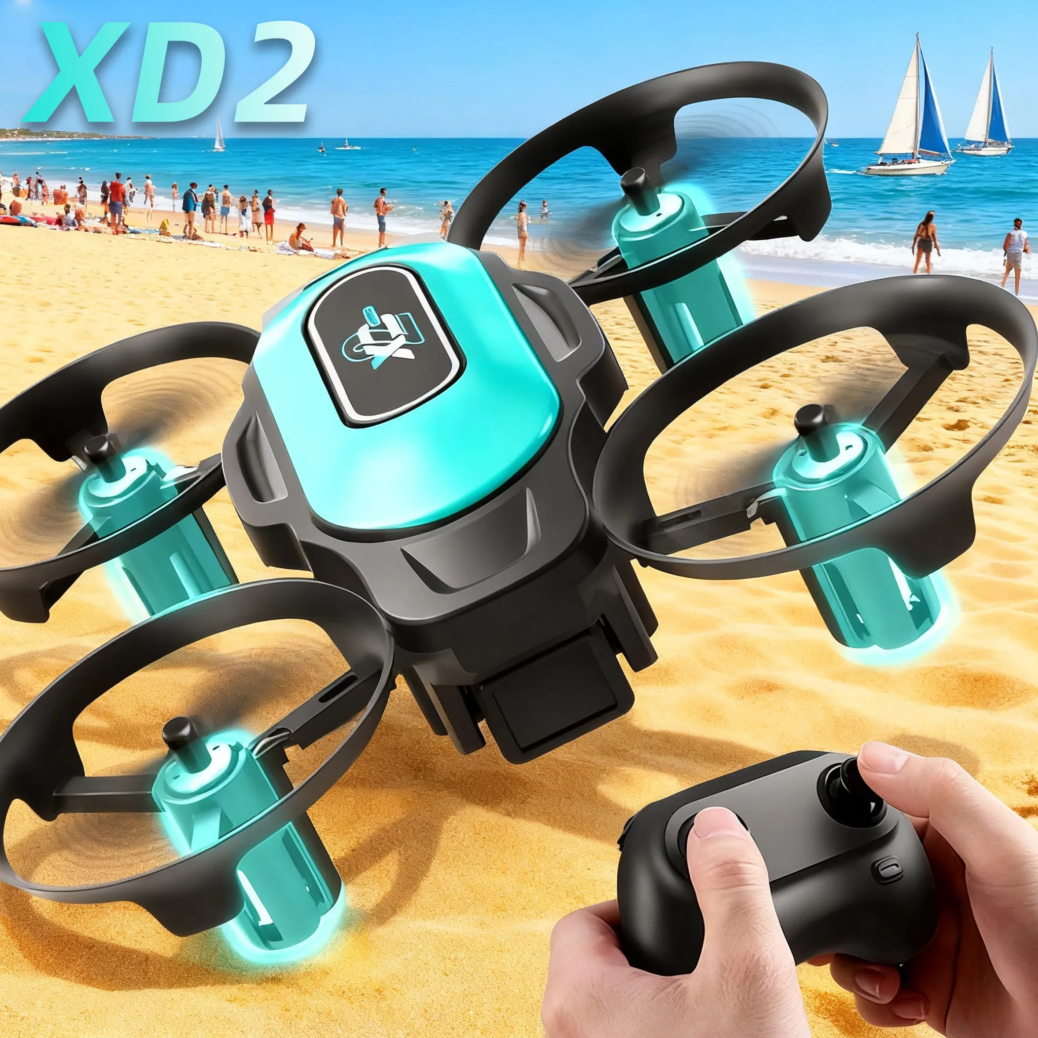 XD2 Mini Drone, 360° Stunt Fli - Drone Camera Mount avis et prix