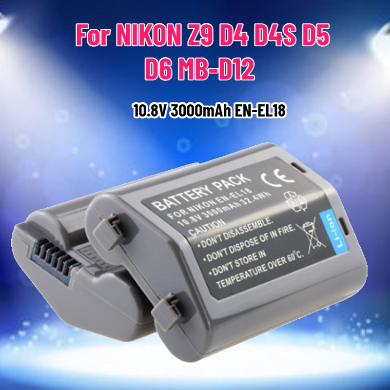 10.8V 3000mAh EN-EL18 EN-EL18A - Drone Camera Action avis et prix