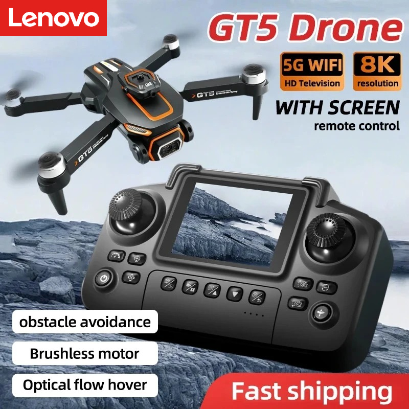 Lenovo GT5 Mini Drone 4K HD du - Drone Camera Wide Angle avis et prix