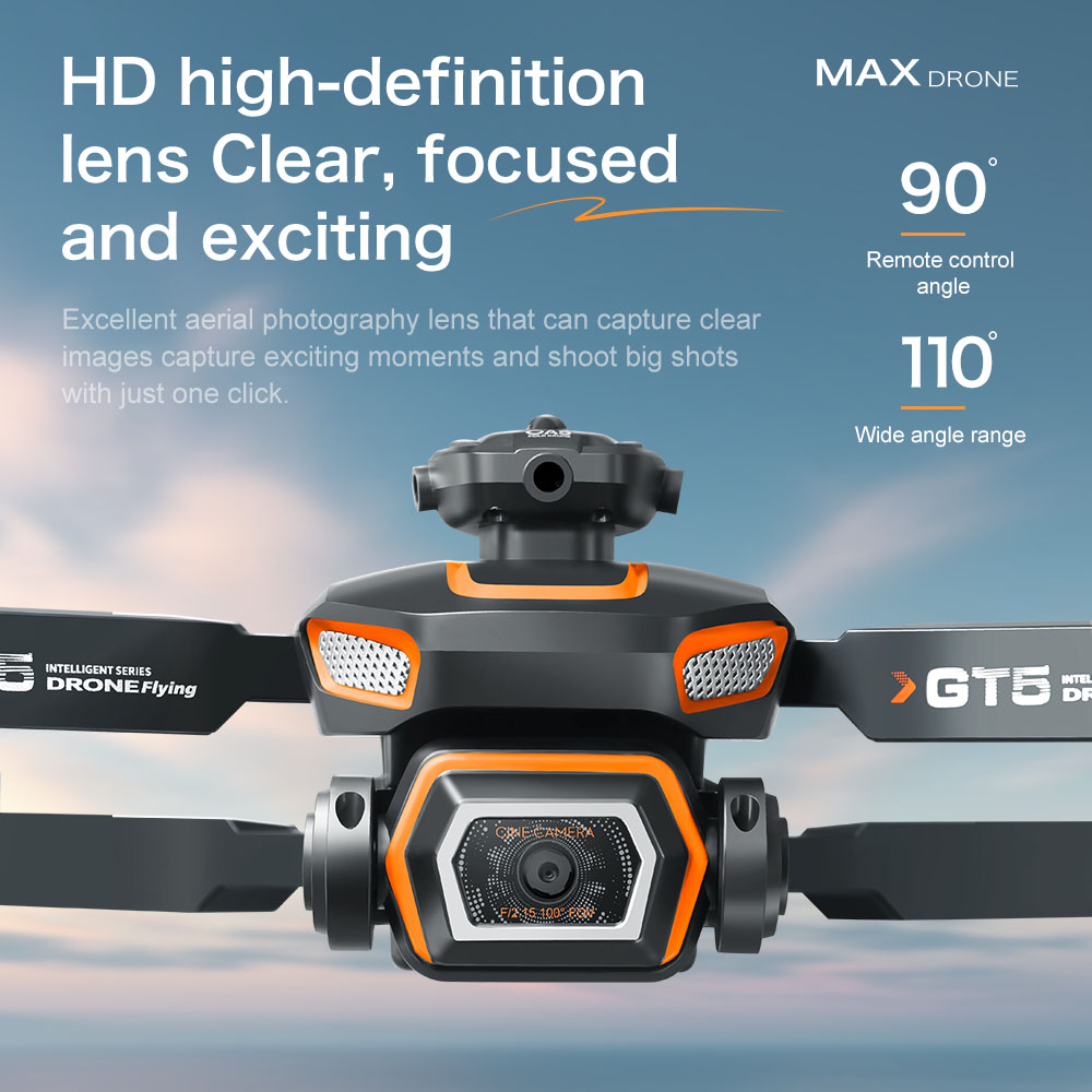 Lenovo GT5 Mini Drone 4K HD du - Drone Camera Wide Angle avis et prix