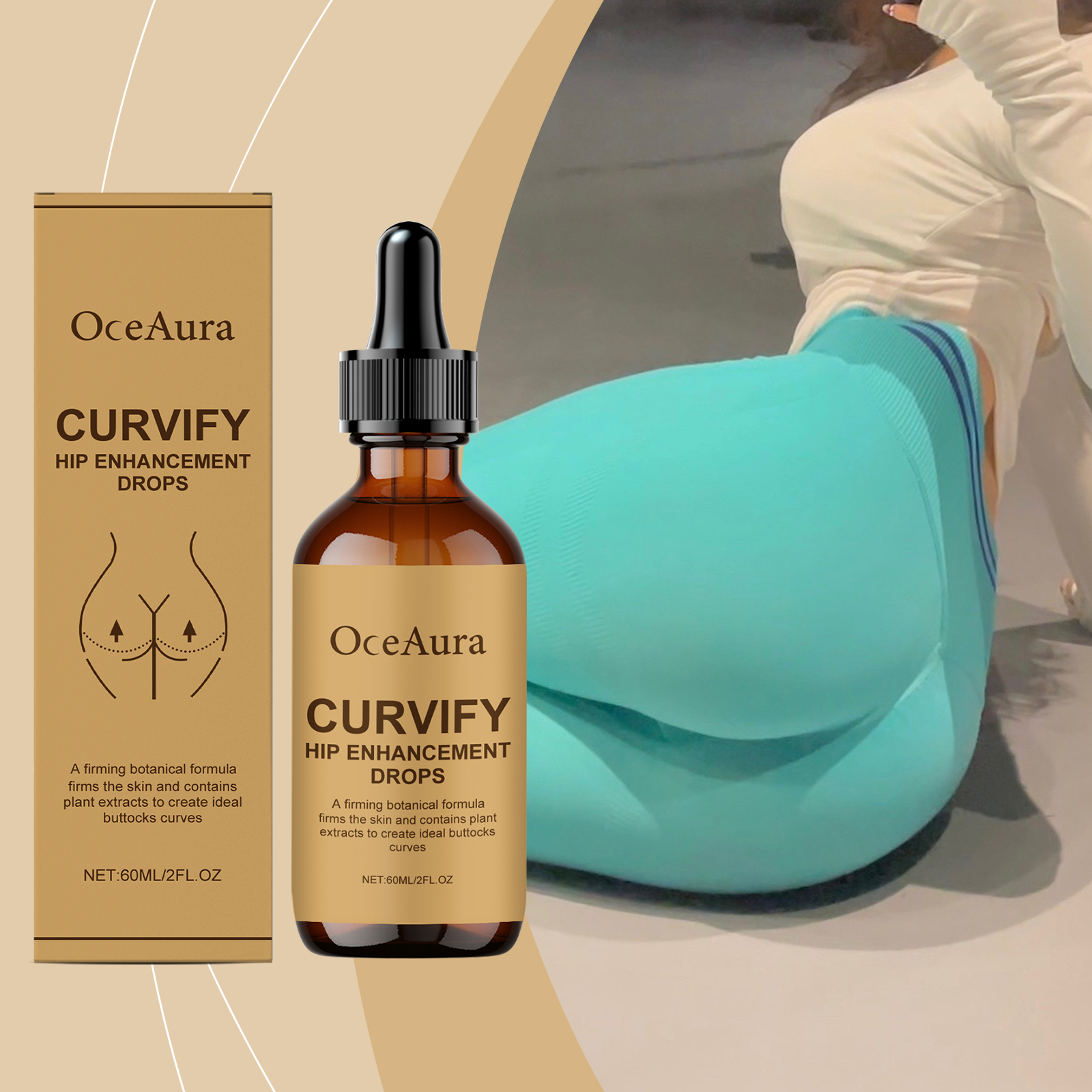 Butt Enhancement Serum,Active  - Drone Camera Stabilized avis et prix