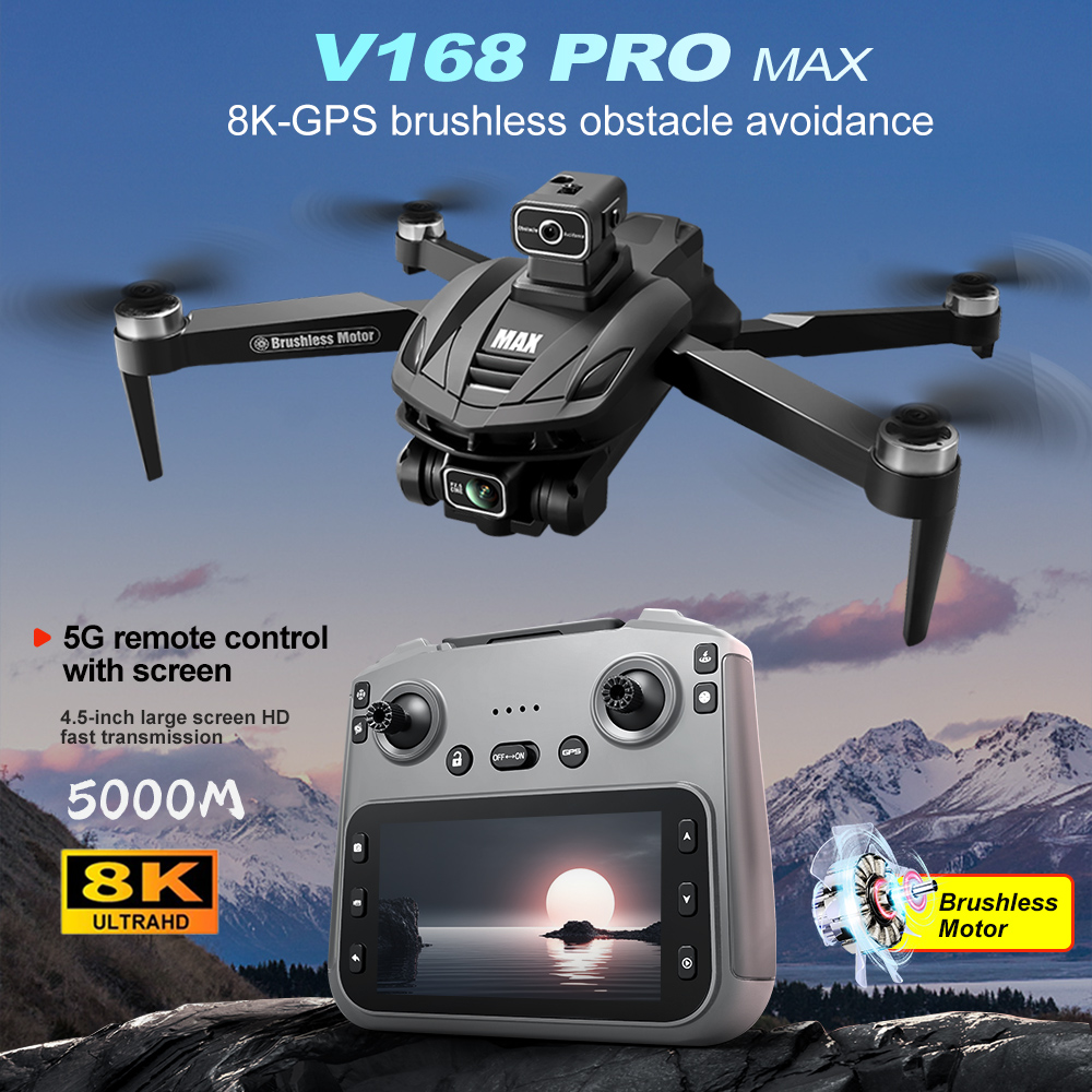 V168 PRO Max GPS Drone 8K Prof - Drone Camera Night Vision avis et prix