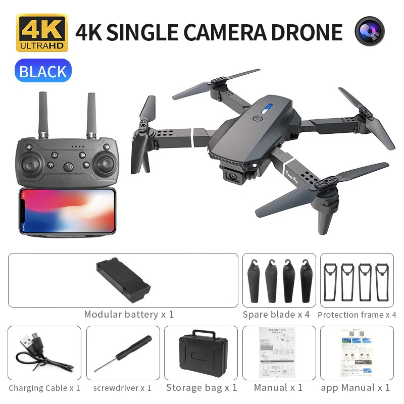 E88 ProIntelligent Folding Dro - Drone Camera Wide Angle avis et prix
