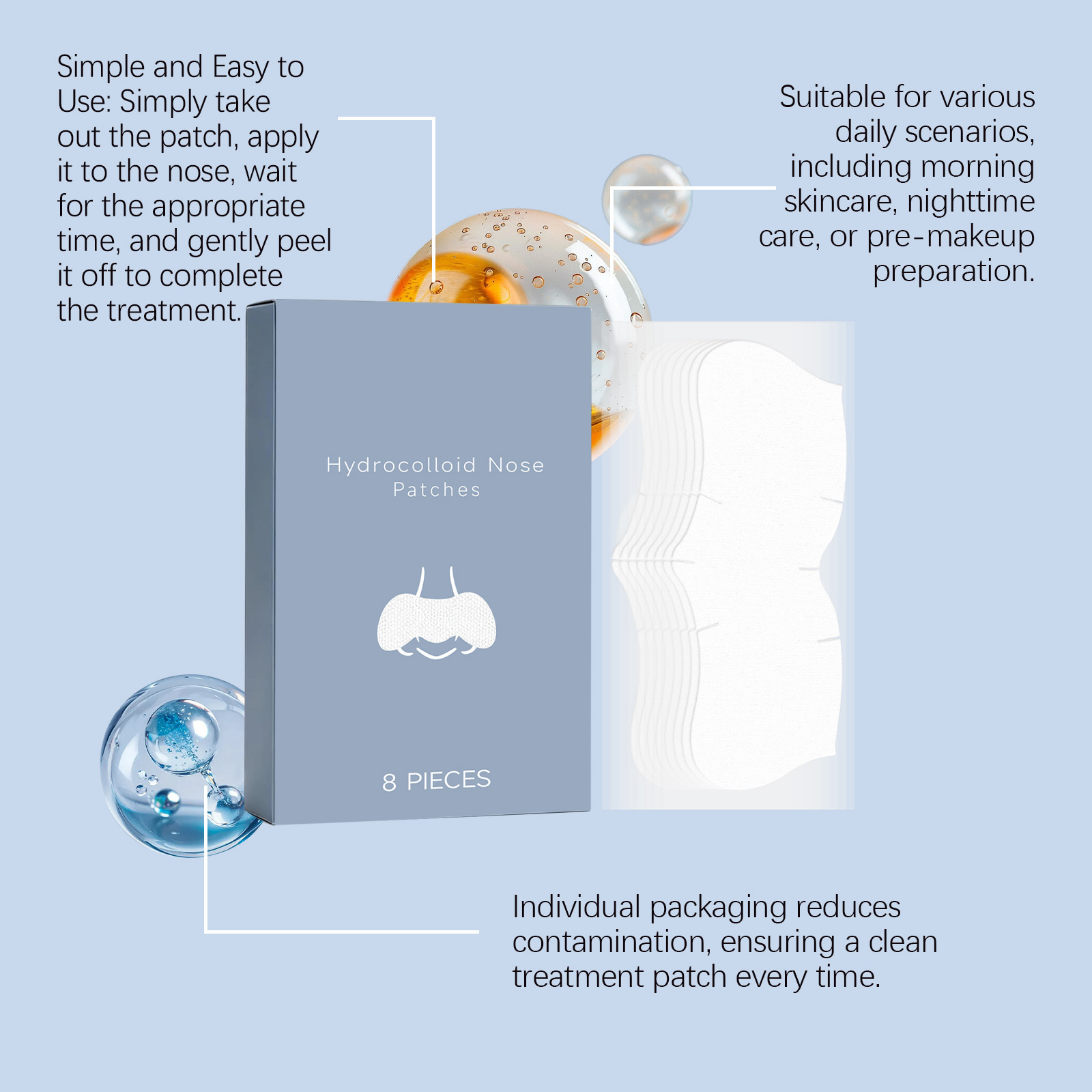 Nicotinamide Nose Patches Clea - Drone Camera Stabilized avis et prix