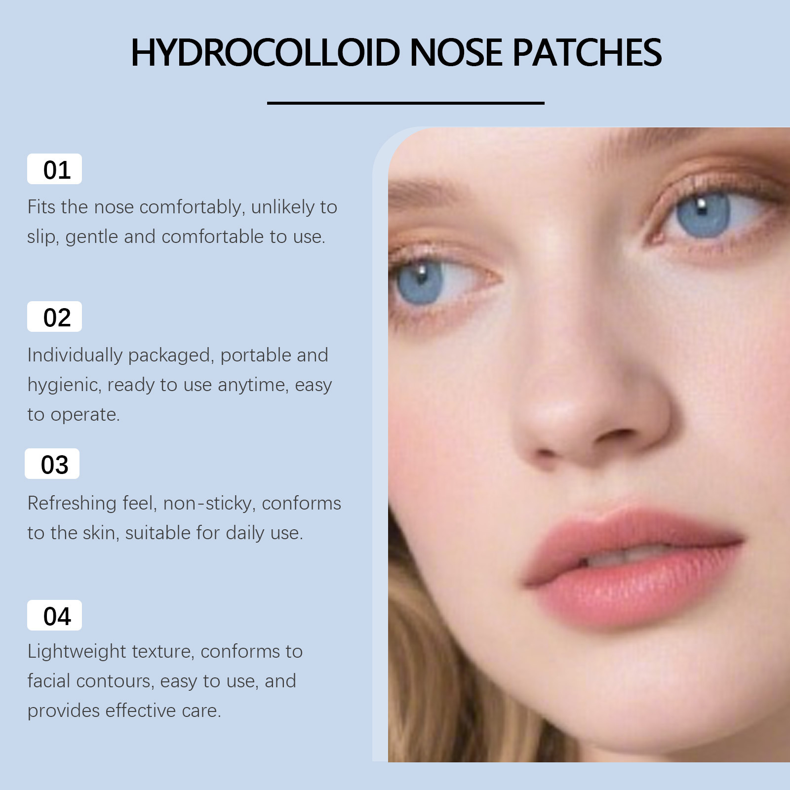 Nicotinamide Nose Patches Clea - Drone Camera Stabilized avis et prix