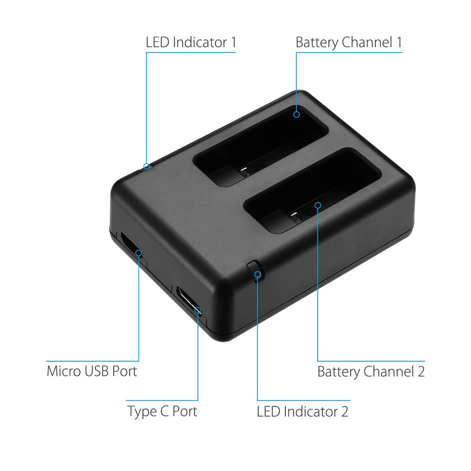 Suitable for GOPRO Hero 5 Char - Drone Camera Action avis et prix