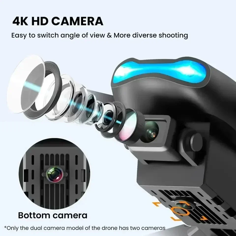 E99 Pro Foldable RC Quadcopter - Drone Camera Wide Angle avis et prix