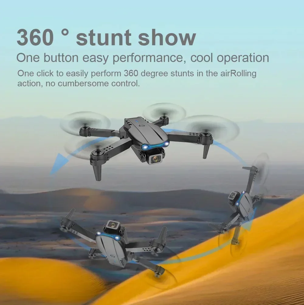 E99 Pro Foldable RC Quadcopter - Drone Camera Wide Angle avis et prix