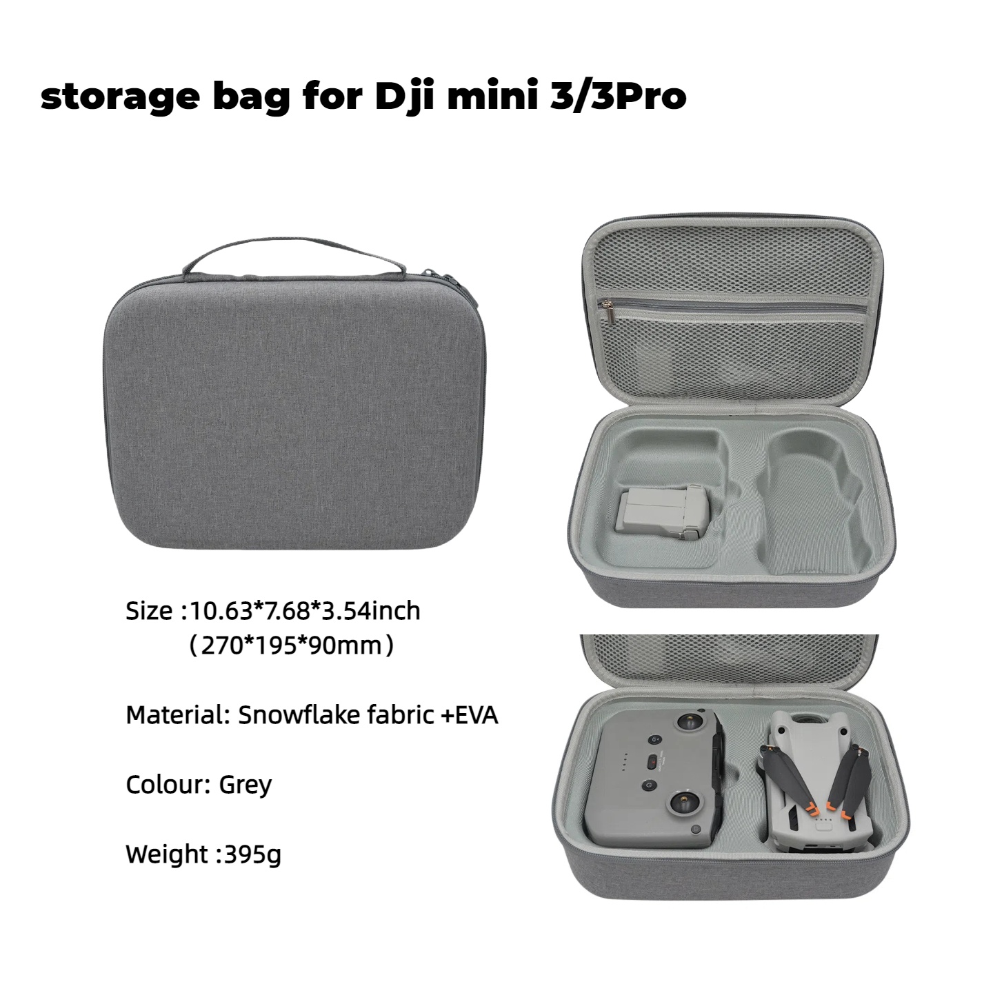 Hard EVA Drone Bag For DJI Min - Drone Camera Case avis et prix
