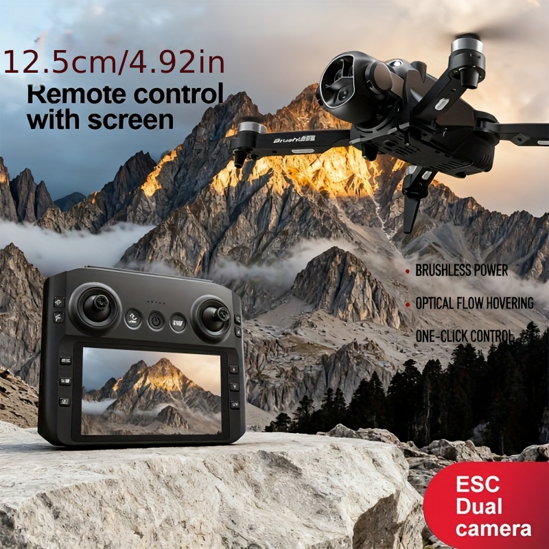 Upgraded Brushless Drone with  - Drone Camera Vlog avis et prix