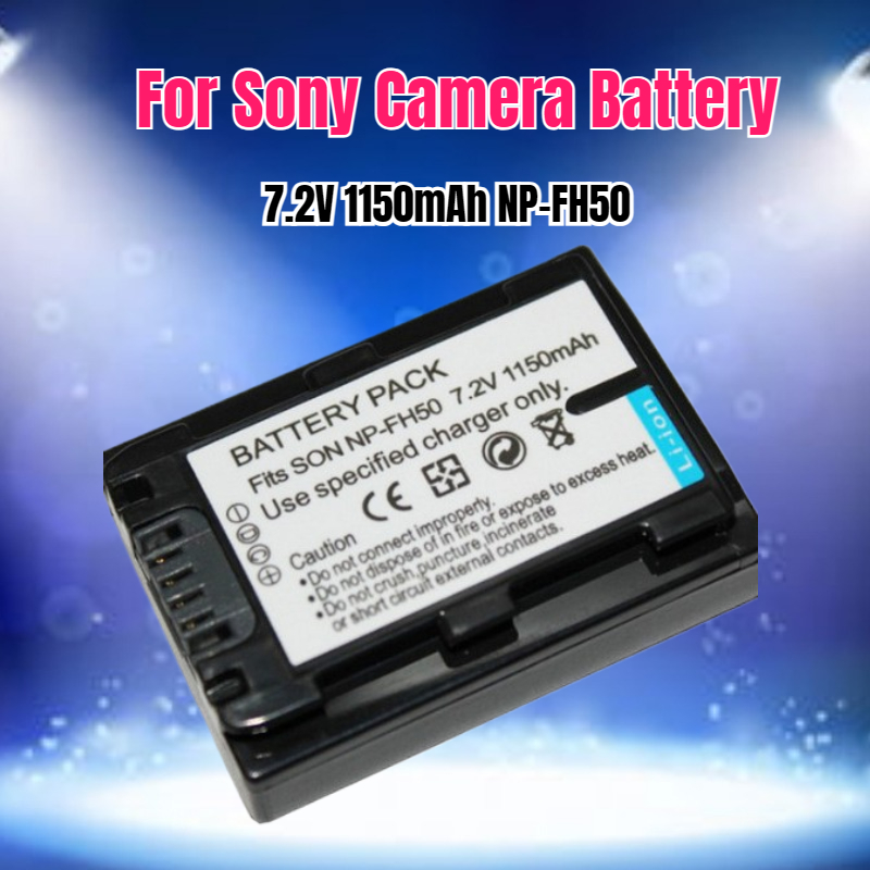 7.2V 1150mAh NP-FH50 Camera Ba - Drone Camera Action avis et prix