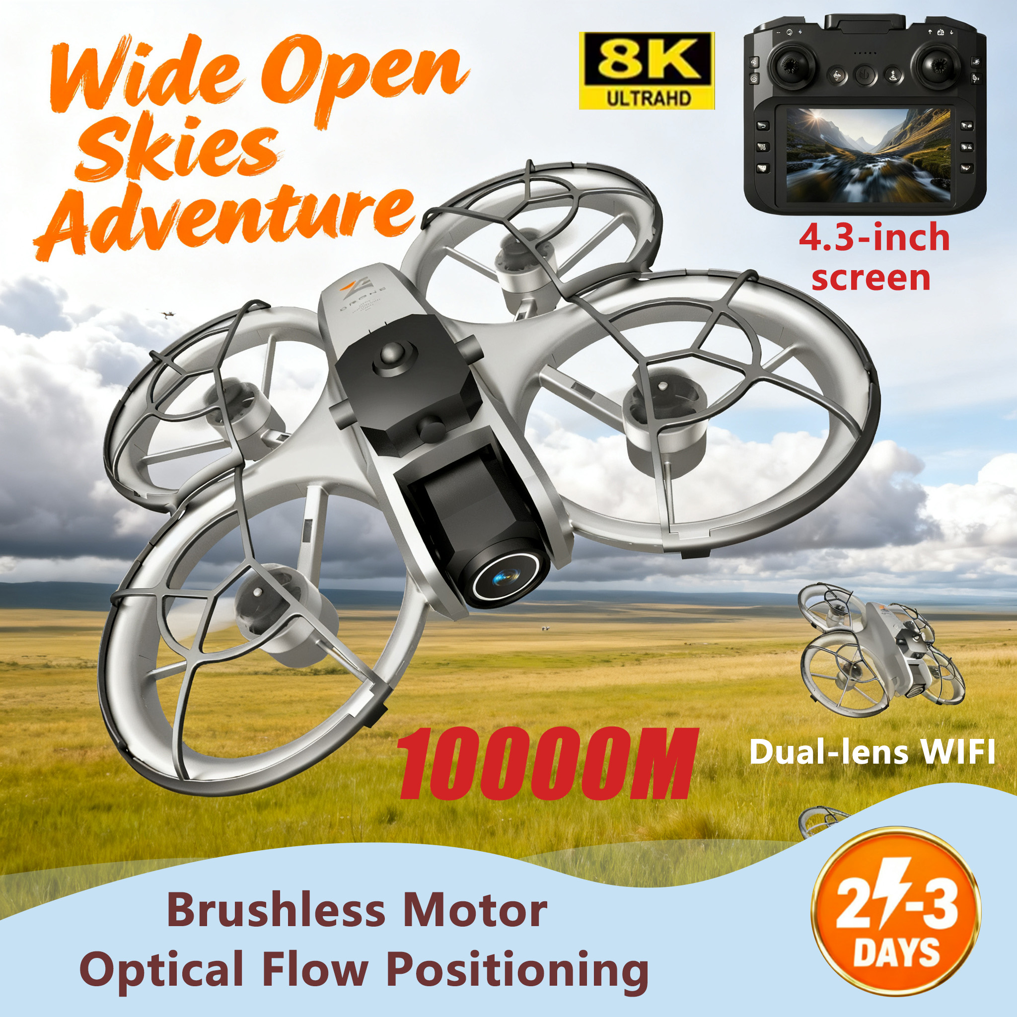 NEW Original Z4 Drone 8K WIFI  - Drone Camera Vlog avis et prix