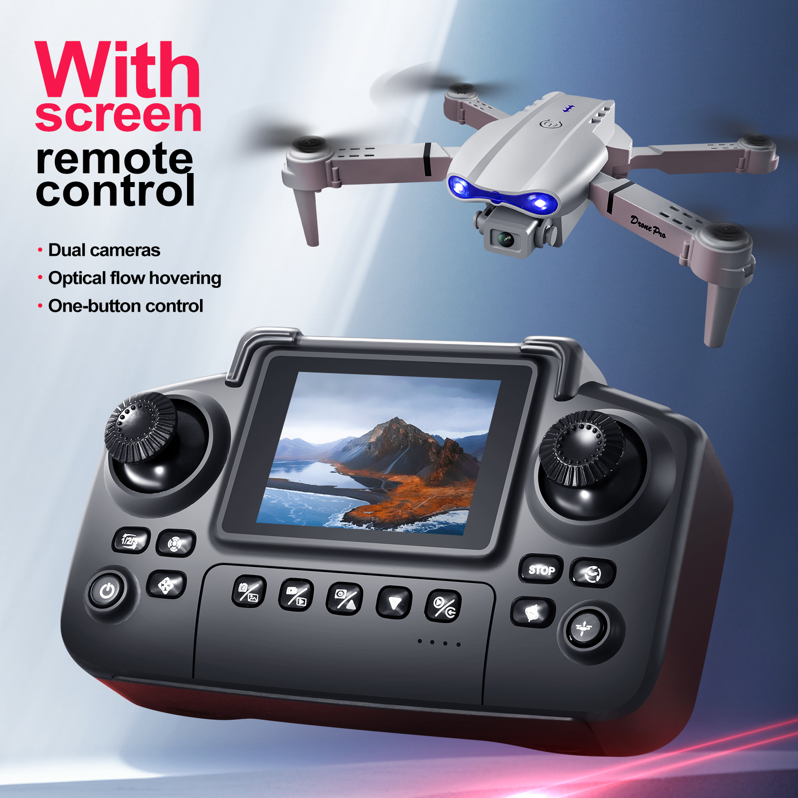 2025 New E88 E99 Upgraded Dron - Drone Camera Hd avis et prix