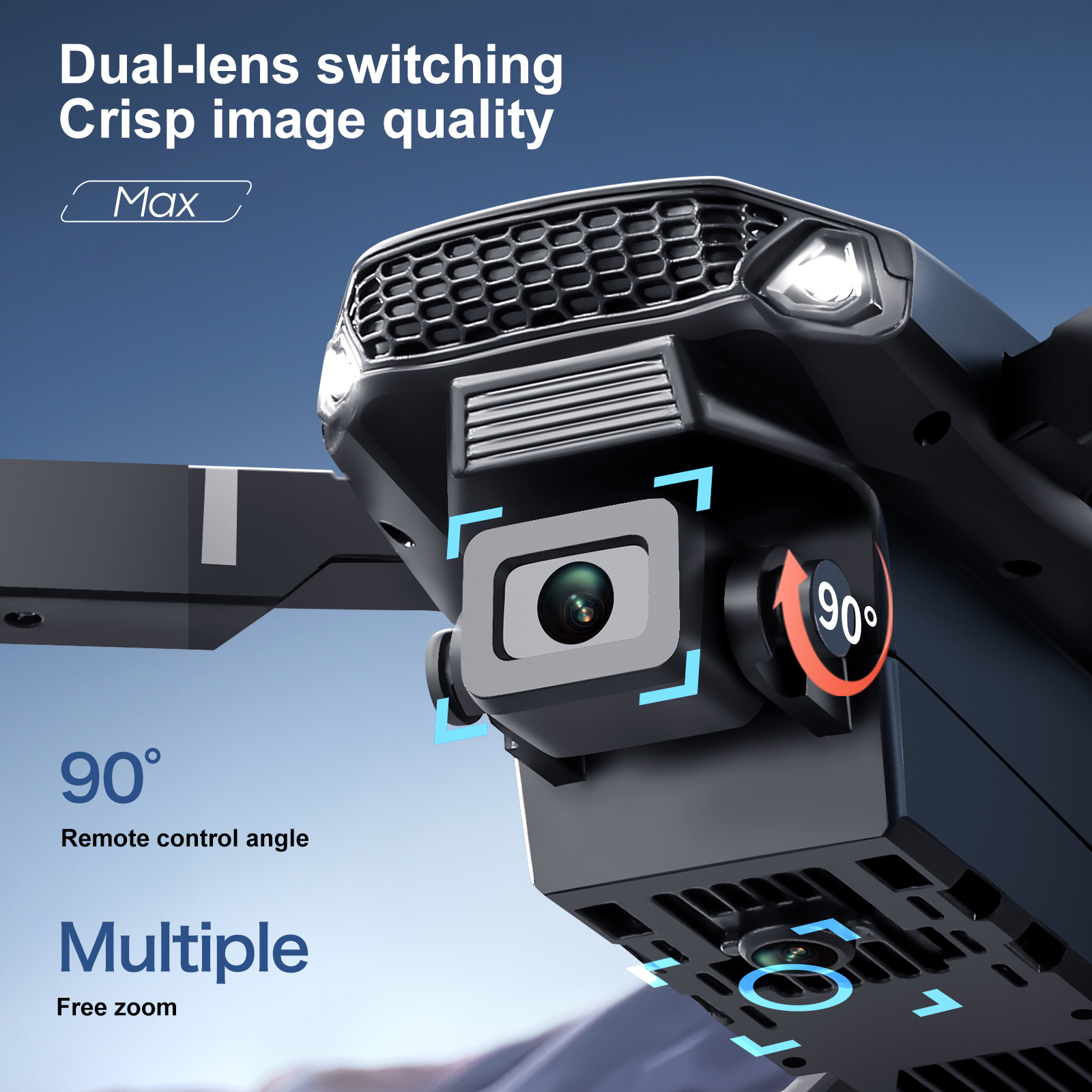 2025 New E88 E99 Upgraded Dron - Drone Camera Hd avis et prix