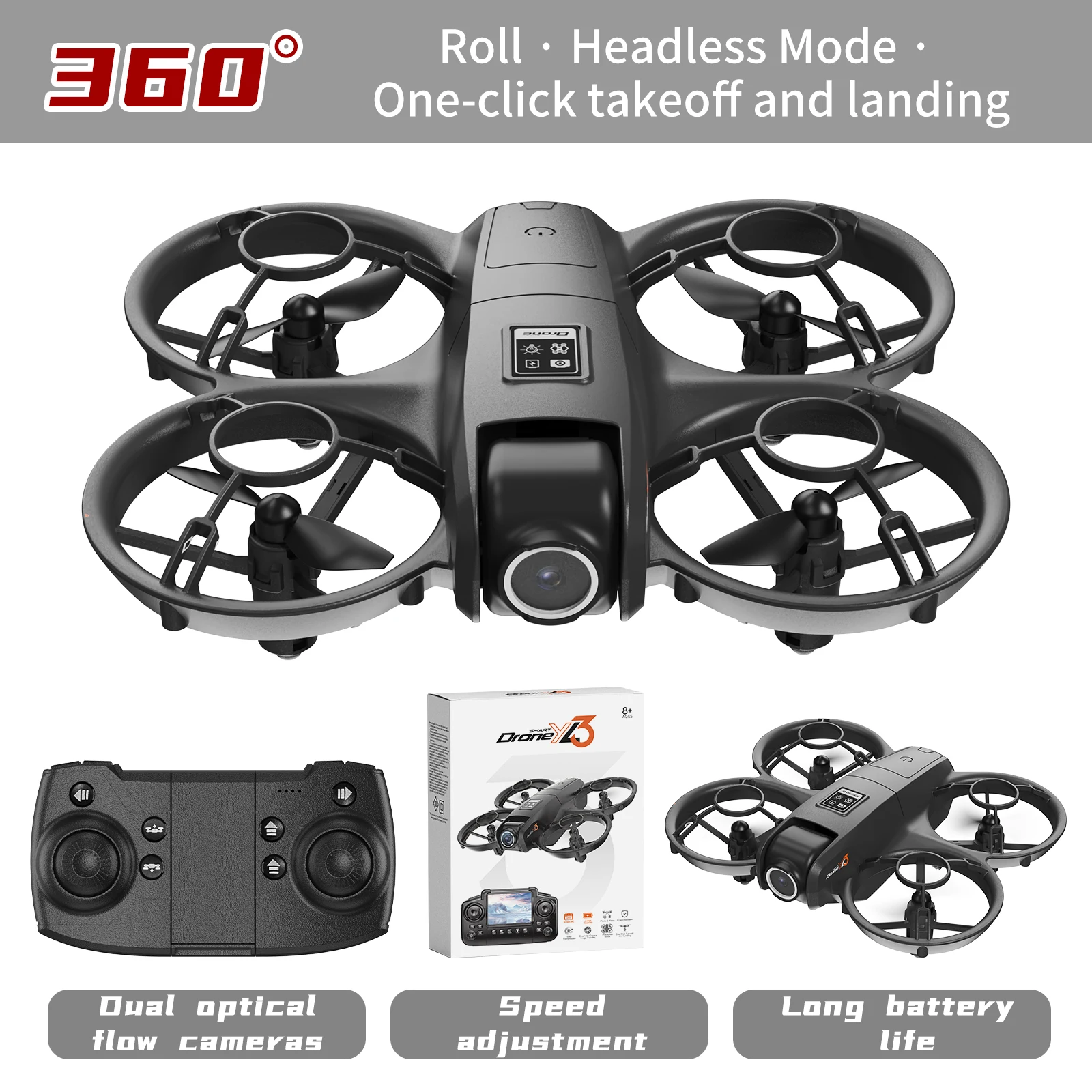 New YL3 RC Drone 8K 1080P Wide - Drone Camera Wide Angle avis et prix