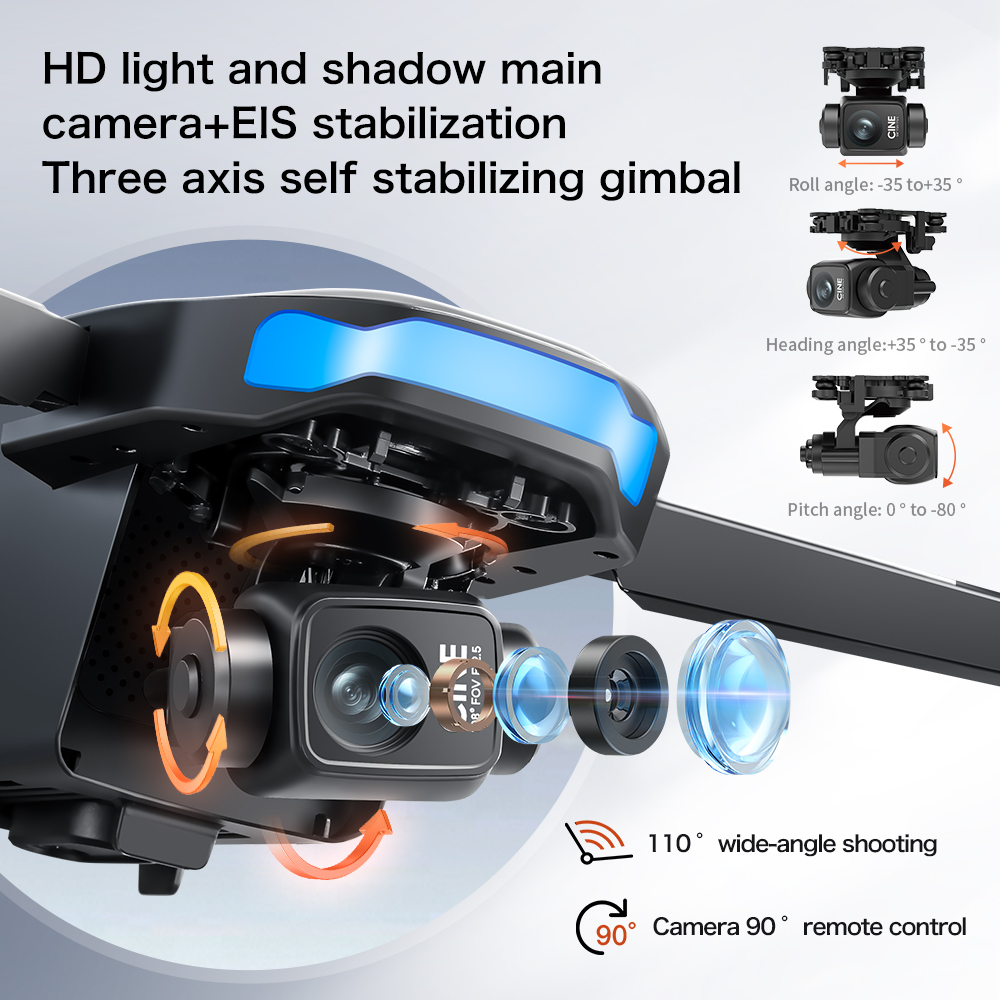 New S-X1 MAX Drone GPS 8K Prof - Drone Camera With Gimbal avis et prix