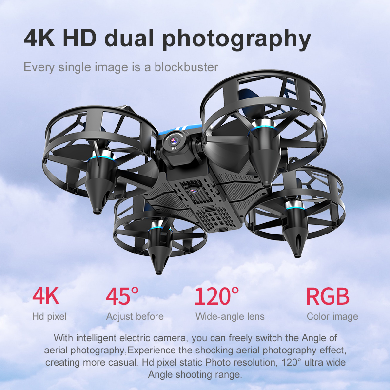 NEW Mini Drone 812PRO professi - Drone Camera With Gimbal avis et prix