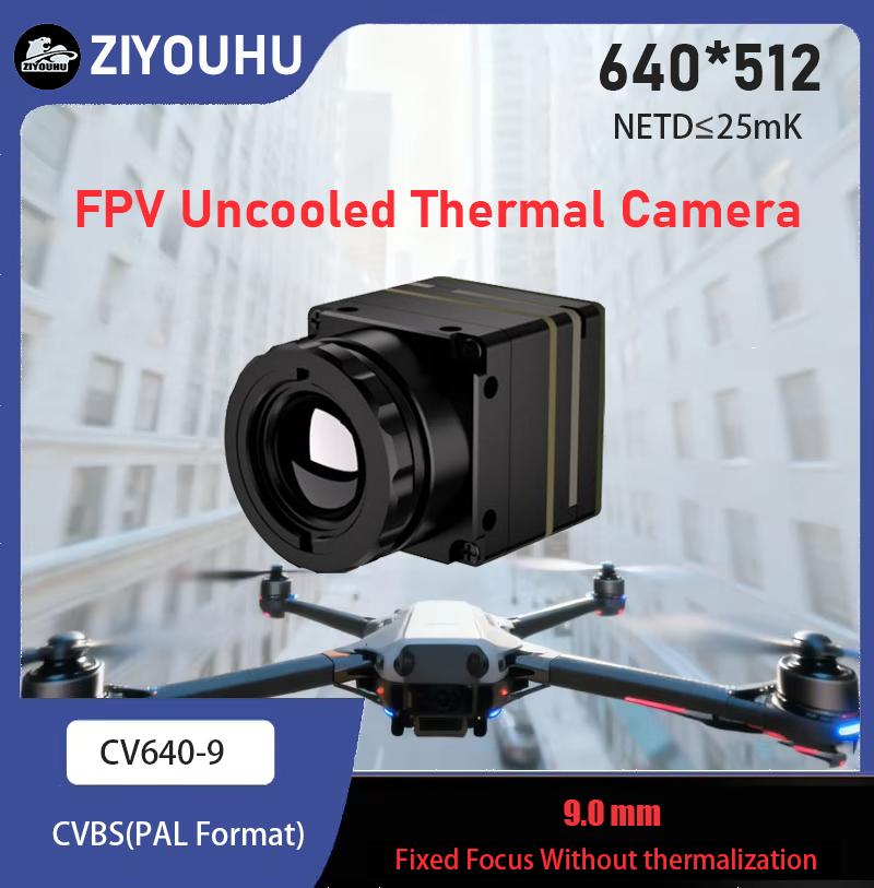 ZIYOUHU New Arrival 640x512 FP - Drone Camera Thermal avis et prix