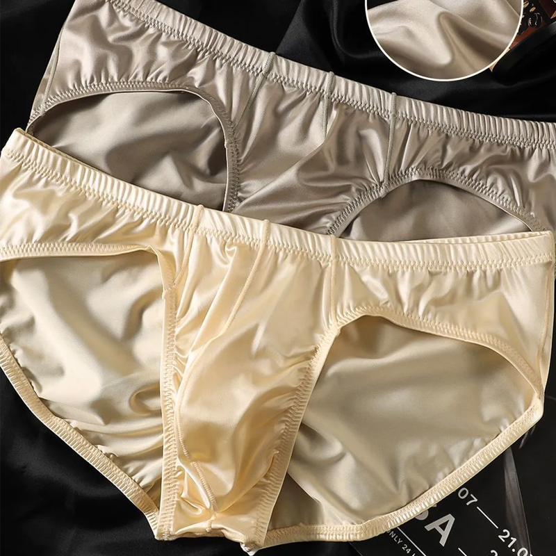 4pcs Mens Briefs Shinny Satin  - Drone Camera Stabilized avis et prix