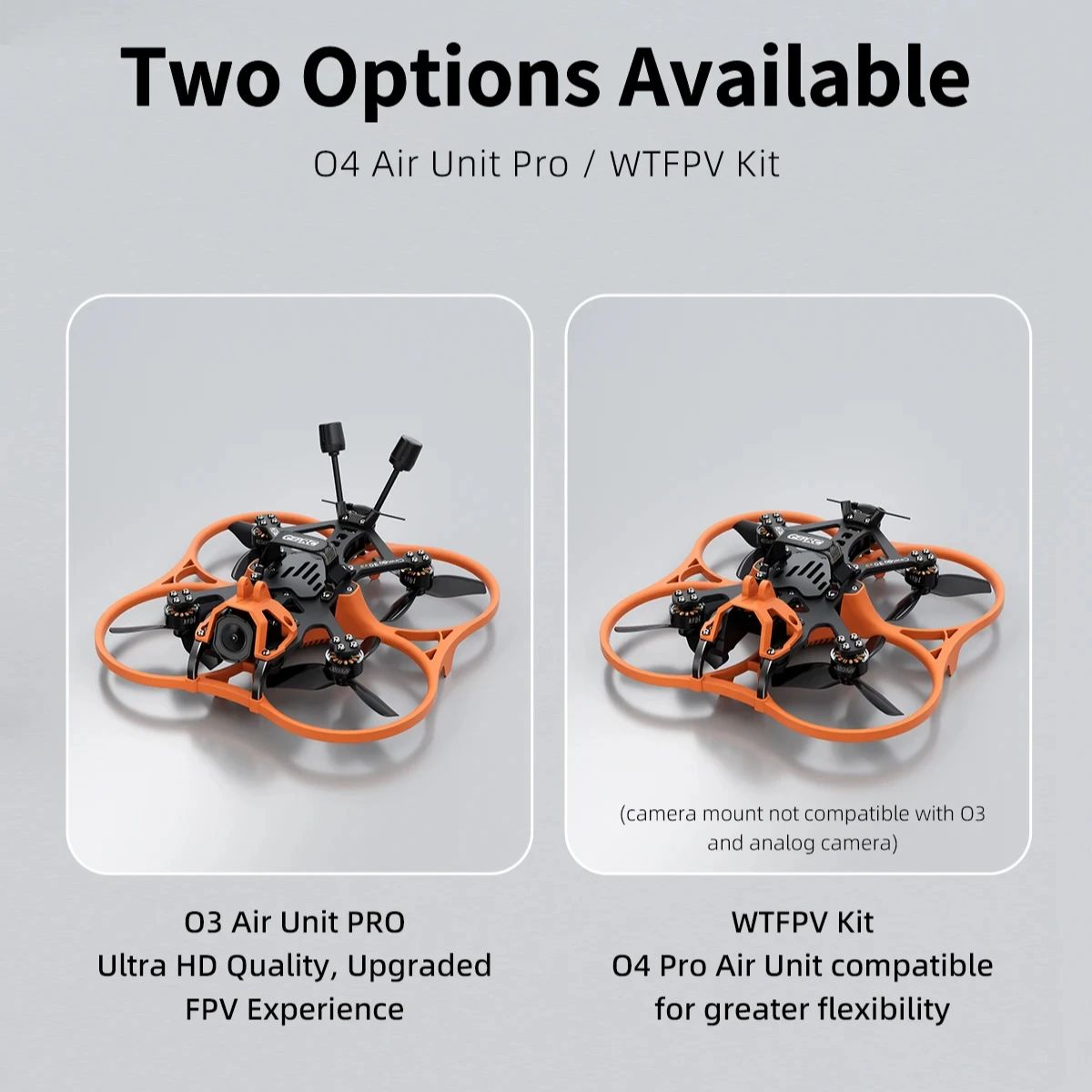 GEPRC Cinelog30 V3 FPV Quadcop - Drone Camera Mount avis et prix