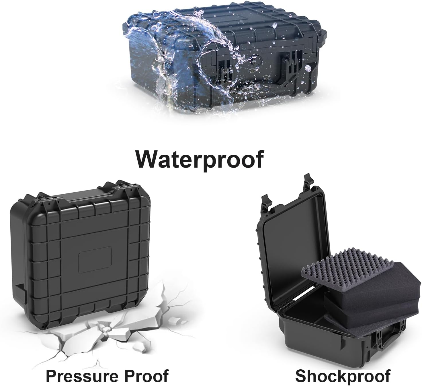 Waterproof Hard Case with Pick - Drone Camera Waterproof avis et prix