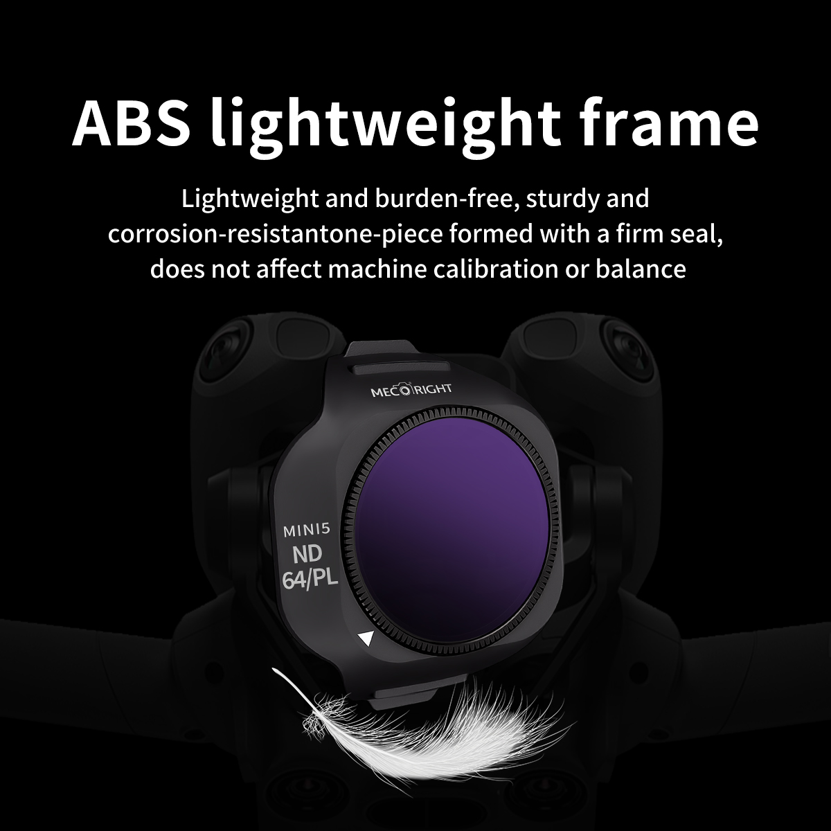 Mecoright Applies DJI Mini5 Pr - Drone Camera Filter avis et prix