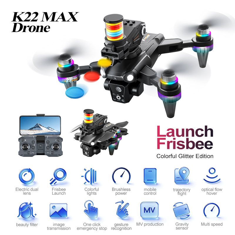 JCMO K22 MAX Frisbee Launch Dr - Drone Camera Professional avis et prix